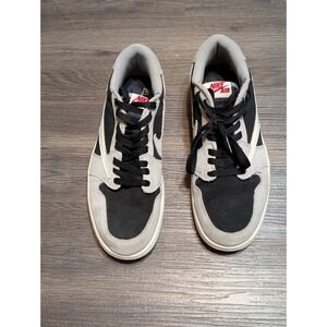 Nike Air Jordan 1 Low Travis Scott Black Grey Mens DM7866-010 Size 7